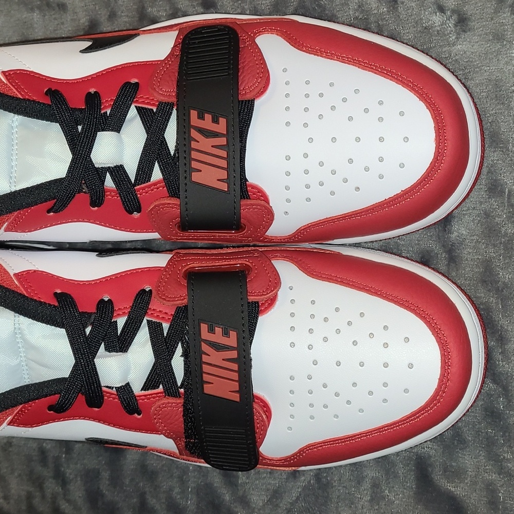 Nike Air Jordan Legacy 312 Low Sneakers Men:10.5 Women:12 White/Black-Gym Red